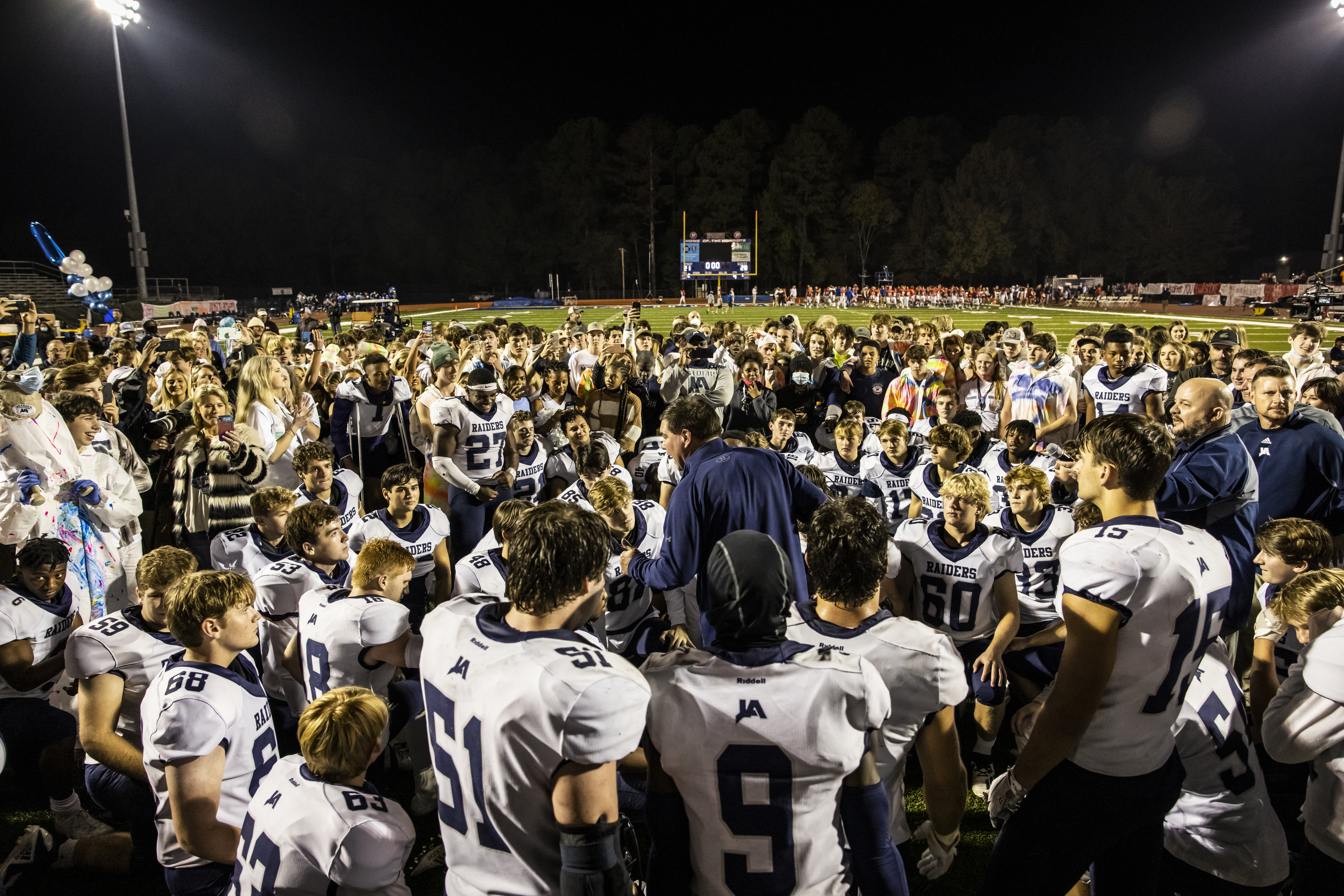 Raiders Top Patriots